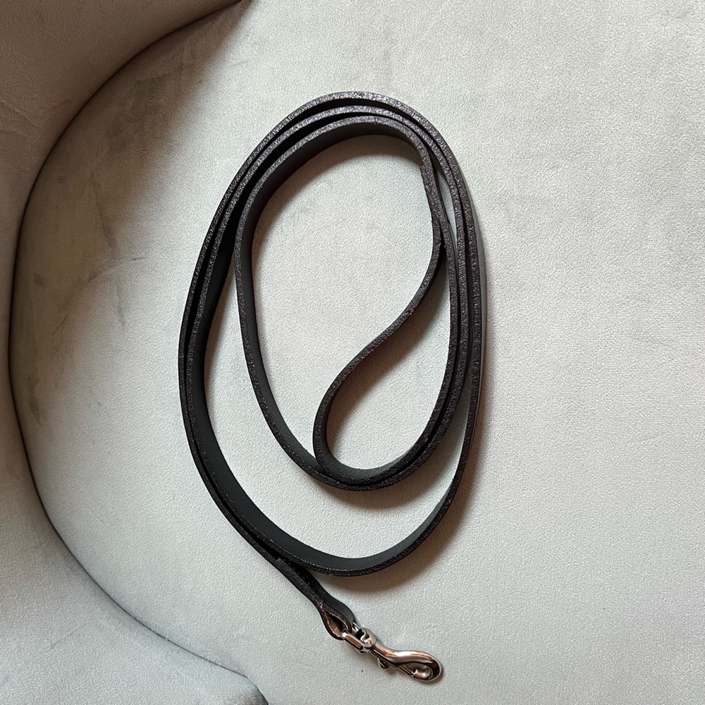 Logical Leather genuine leather dog leash - new